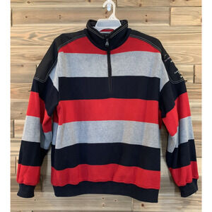 CLAUDIO CAMPIONE NY Long Sleeve Quarter Zip Sweater Pullover Men’s Size XXL
